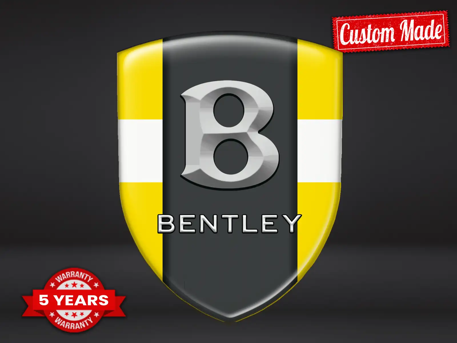 Bentley Emblema Auto Máximo Resistentes Estilos Pro Rendimiento